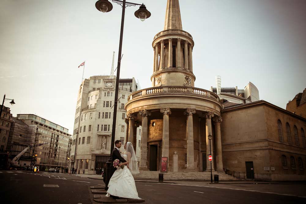 BBC London wedding image