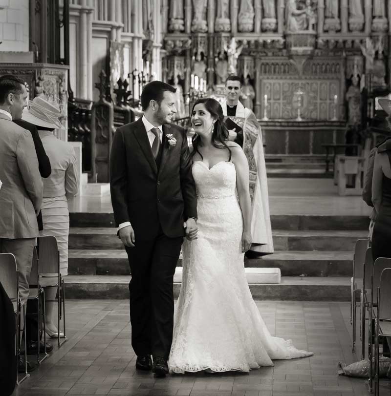 wedding recessional Southwark Cathedral