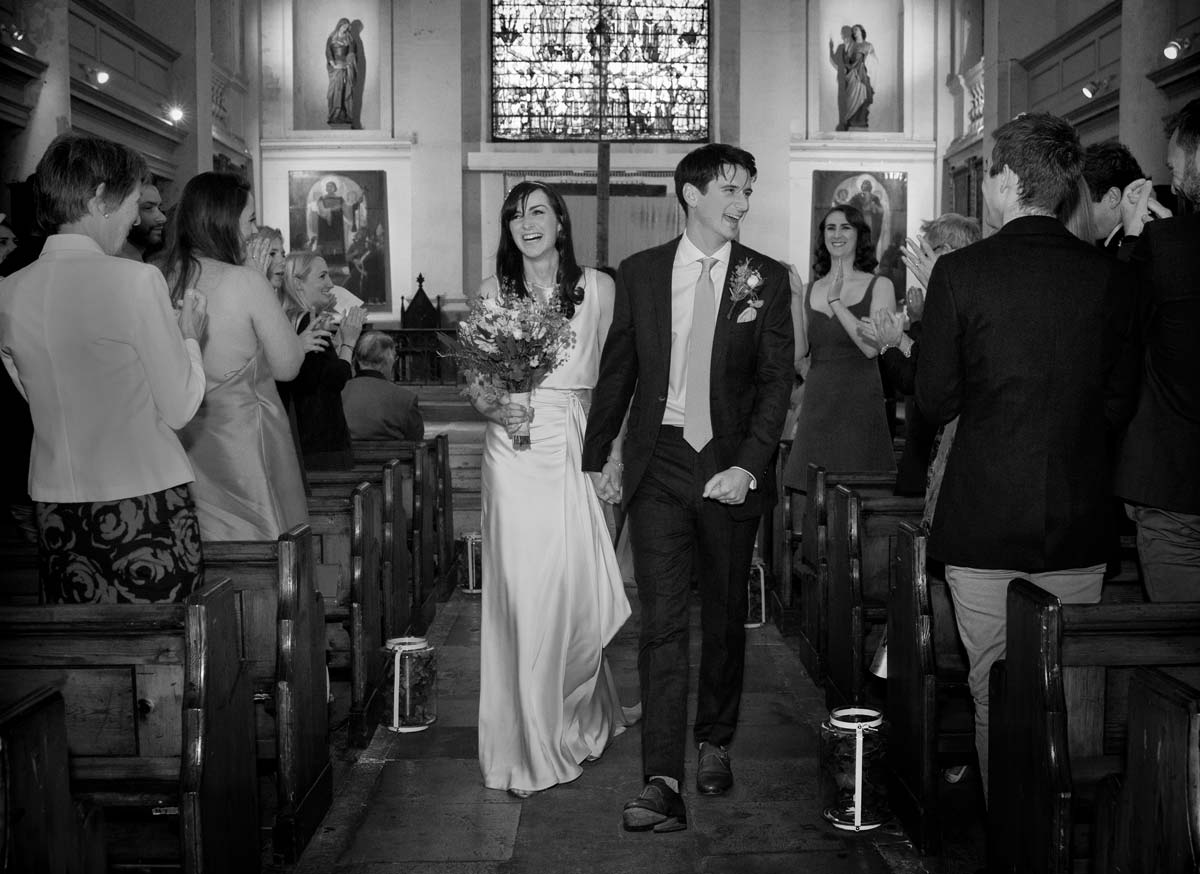 Just married at Shoreditch church image