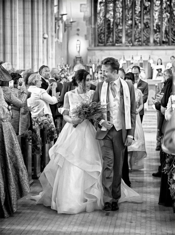 St-Georges-Cathedral-London-wedding-recessional-photo