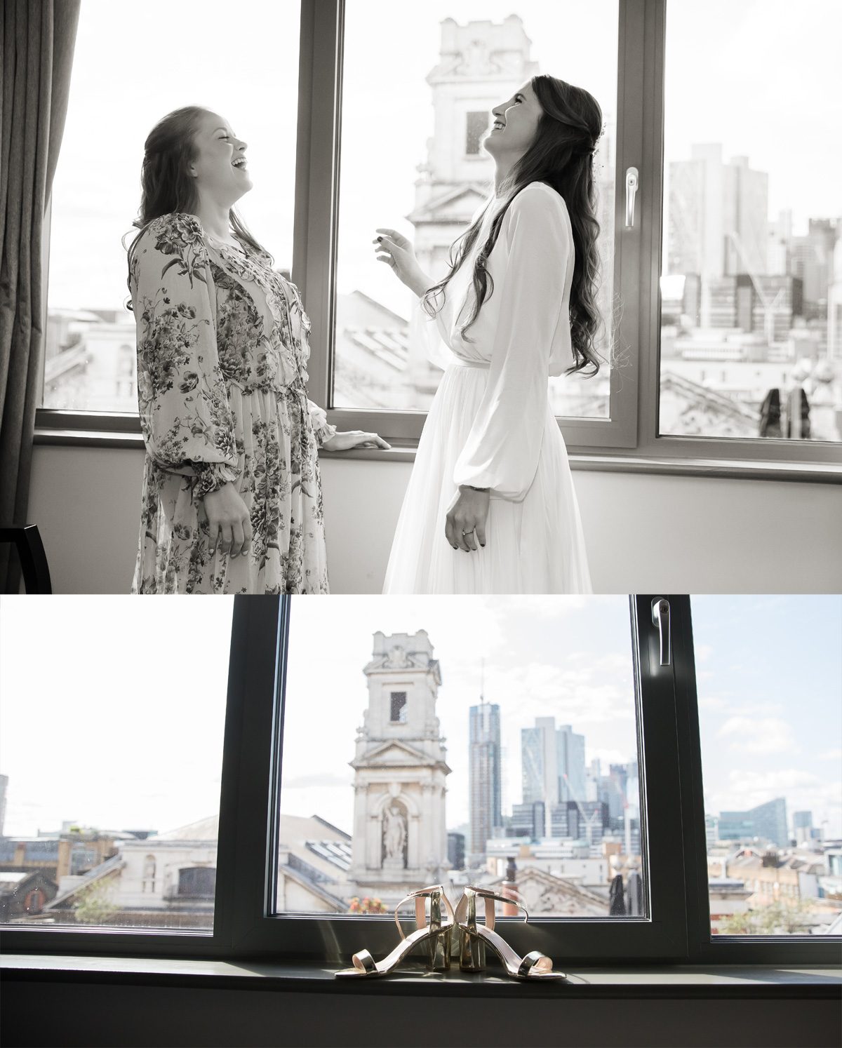 Bridal preparation at Courthouse Hotel London