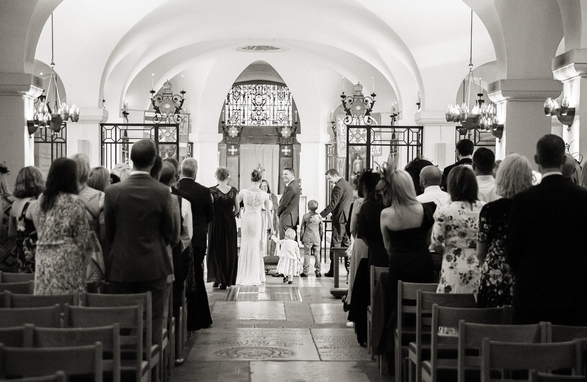 OBE chapel wedding ceremony St Pauls Cathedral London