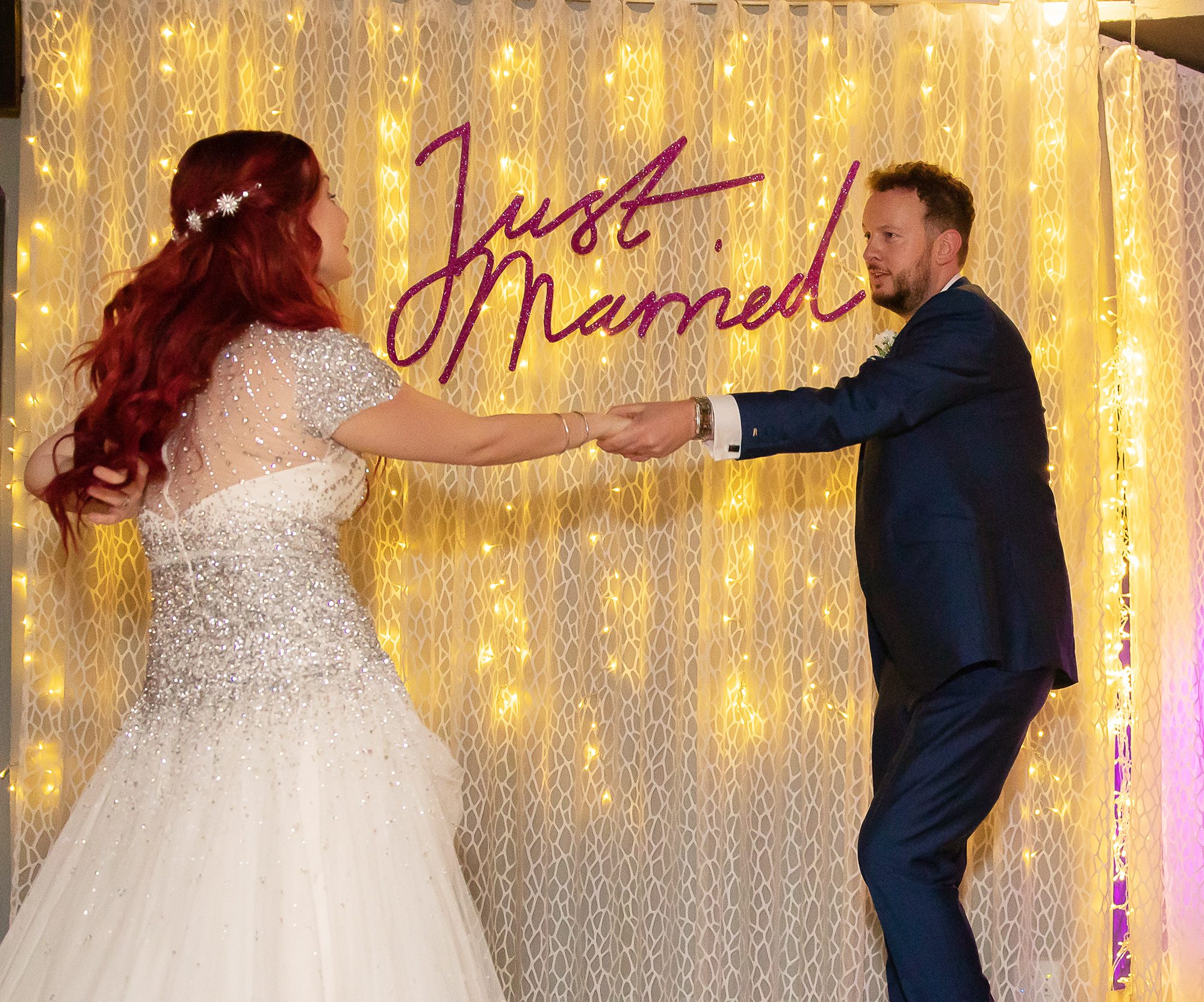 First dance Islington wedding couple at Juno Rooms central London